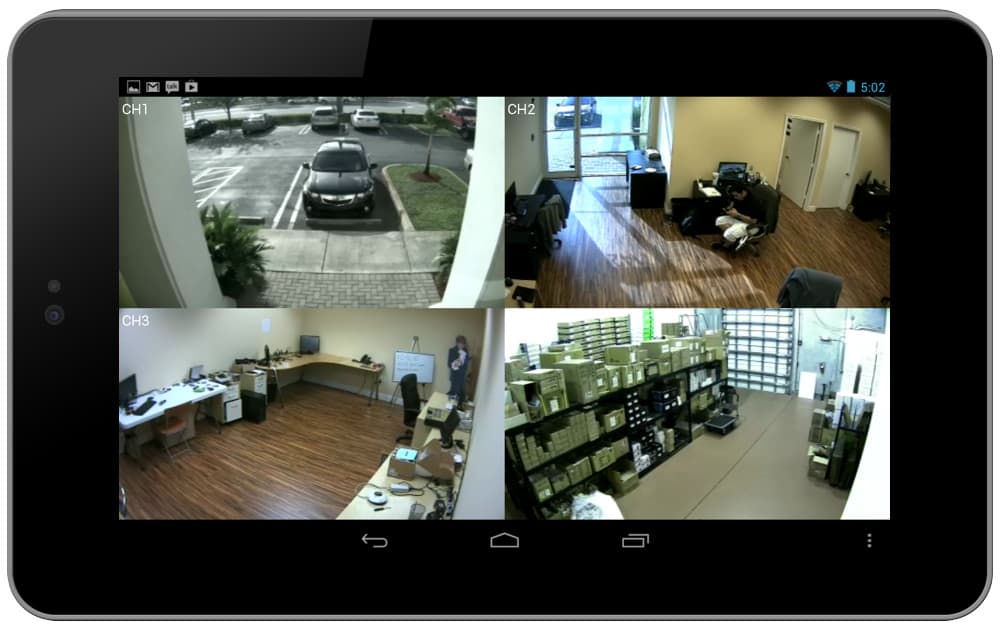 Security camera app