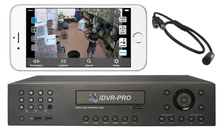 Remote Audio Surveillance from iPhone App