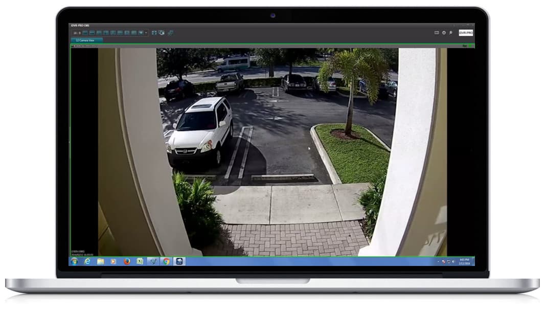 cctv camera view in pc