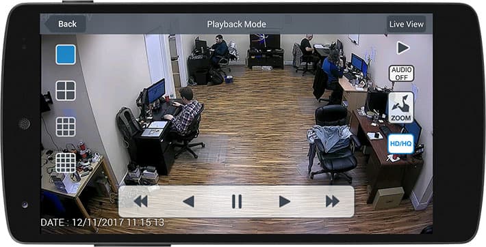 Android App Push Notification from Security Camera Motion Detection