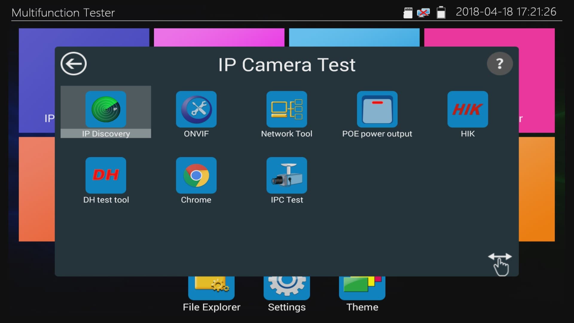 IP Camera Test Monitor POE Instructions