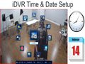 HD CCTV DVR Time Date Setup