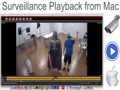 Mac CCTV DVR Client Software Recorded Video Surveillance Playback