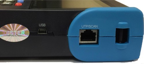 Test Monitor with USB and UTP Cable Tester