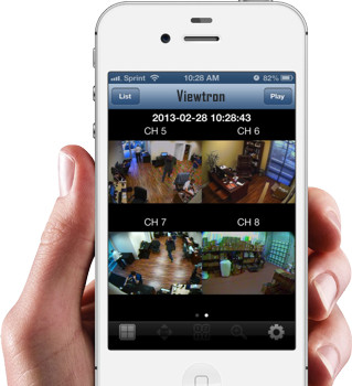 DVR Viewer iPhone App