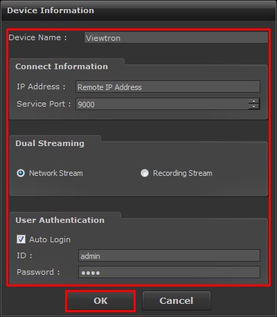 Viewtron Surveillance DVR Remote Search Client Software Setup