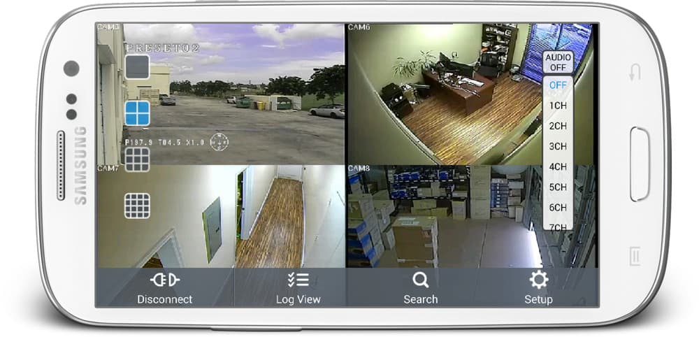 Android Security Camera App with Live Audio Surveillance