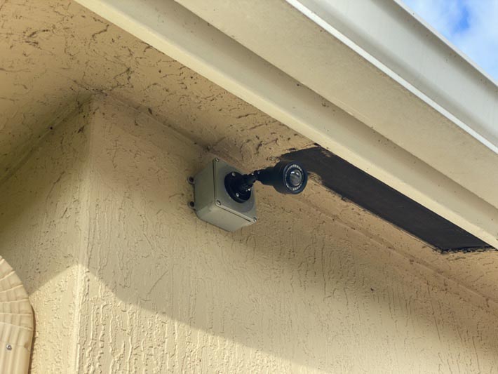 180 Degree Outdoor Security Camera