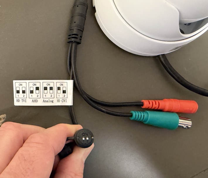 180 Security Camera Video Settings