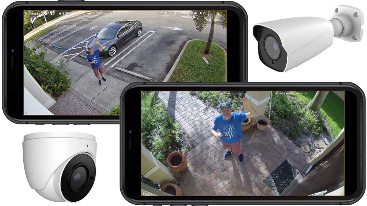 View Security Cameras at Multiple Locations