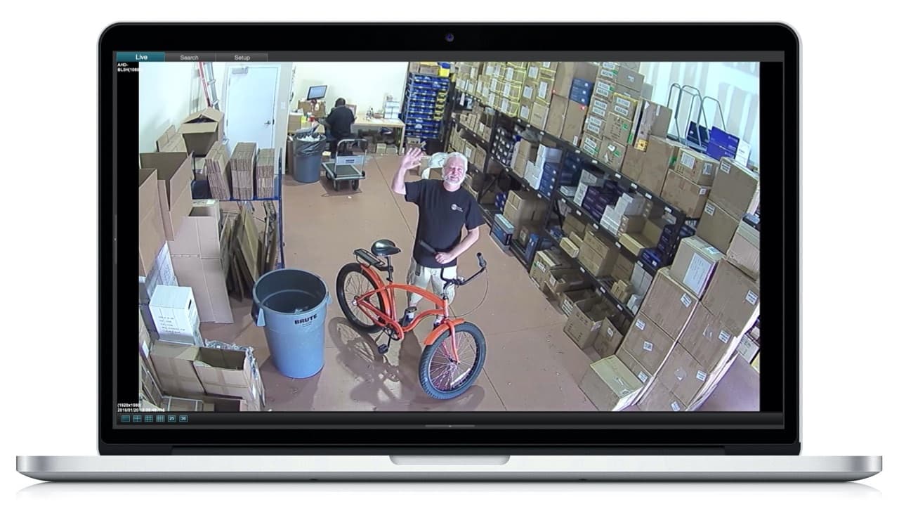 View Security Cameras from Mac Software