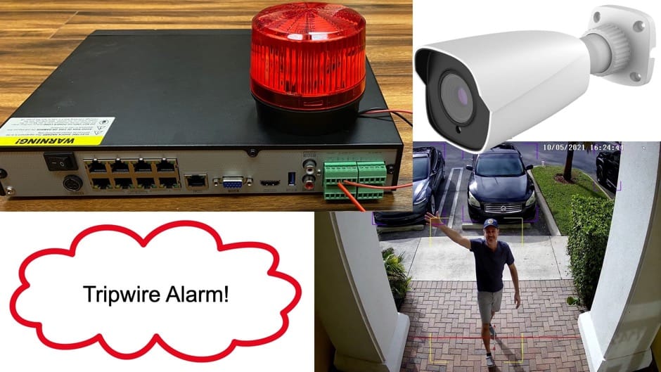 Ai Security Camera System Alarm Output