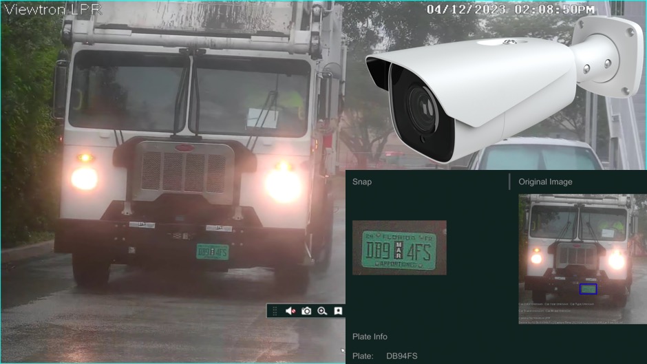 Automatic License Plate Reader Camera