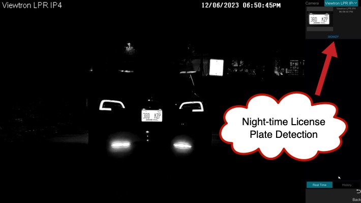 Night License Plate Detection