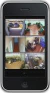Geovision DVR iPhone App Multiple Camera View