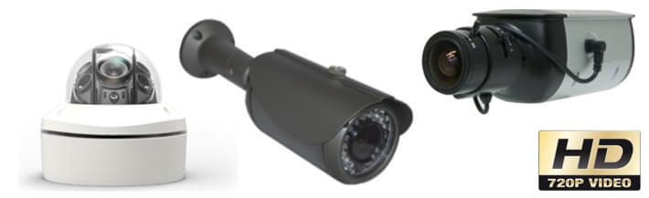 720p HD Security Cameras