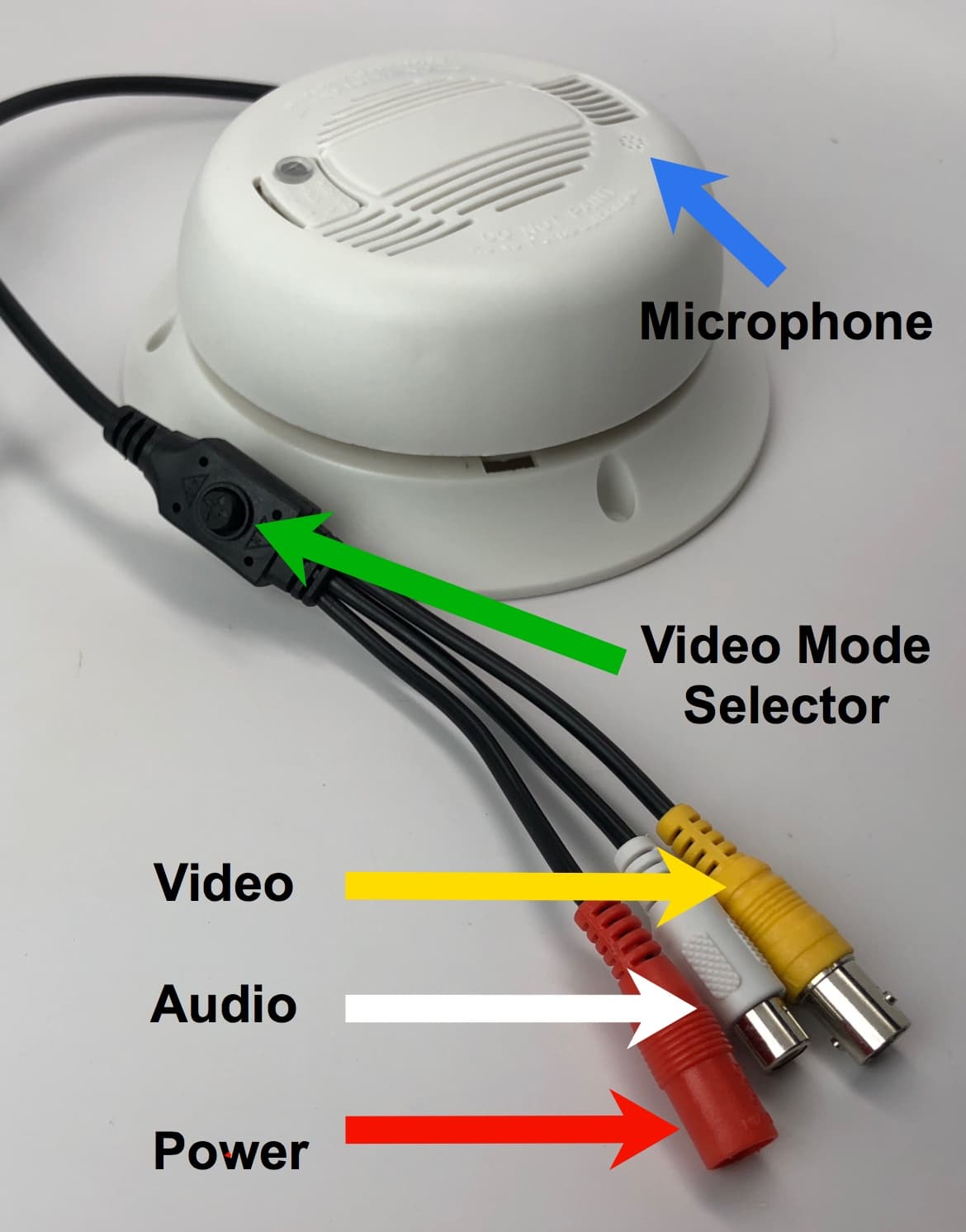 HD Hidden Spy Camera with Audio Surveillance Mic