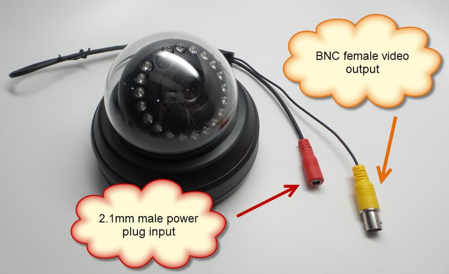 Rg59 Siamese Coax Cable Wiring Guide For Analog Cctv Cameras