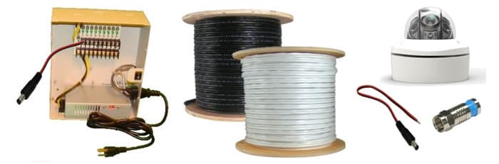 Rg59 Siamese Coax Cable Wiring Guide For Analog Cctv Cameras