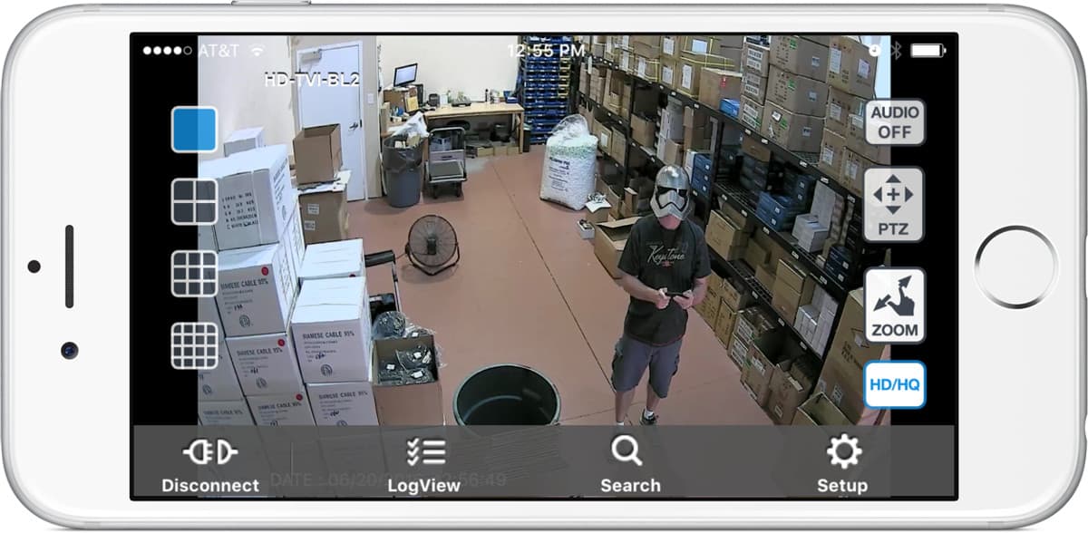 Remote Audio Surveillance from iPhone App