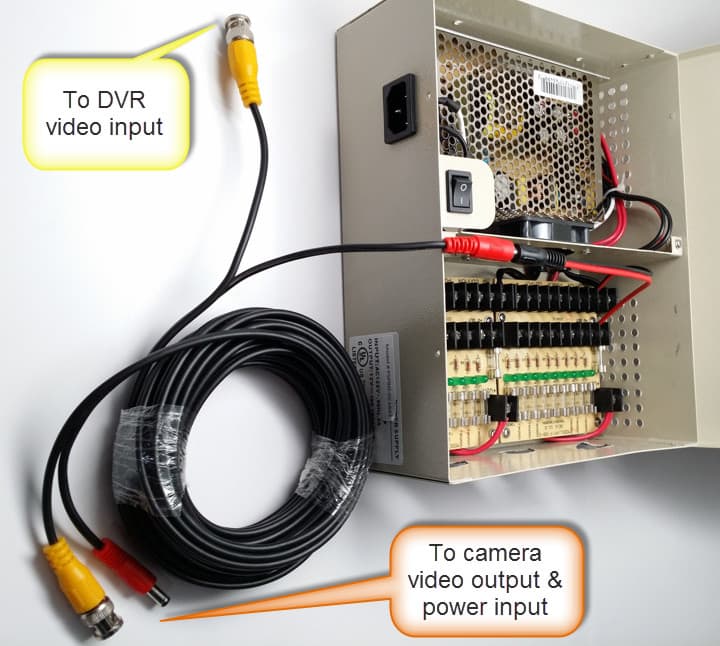 Cctv cable hot sale wire