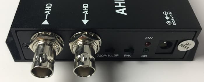 AHD to HDMI Converter BNC Video Input / Output