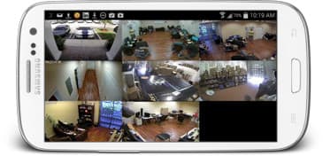 Android App DVR Viewer - 8 CCTV Camera View
