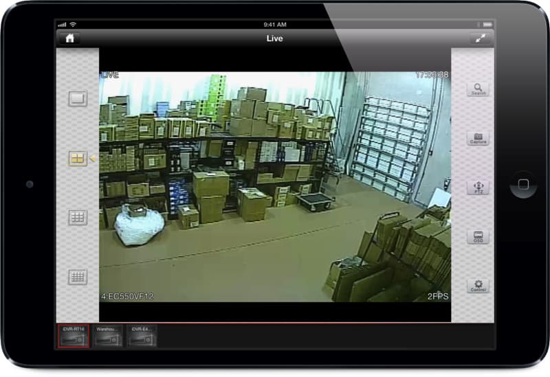 EyeSeeU vous permets de regarder en direct n'importe quelle caméra IP autour du monde.