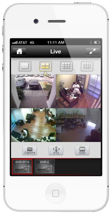 Net surveillance iphone app