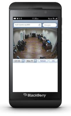 Blackberry CCTV DVR Viewer