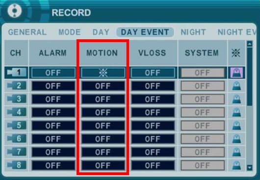 Continuous Recording Setup iDVR-E
