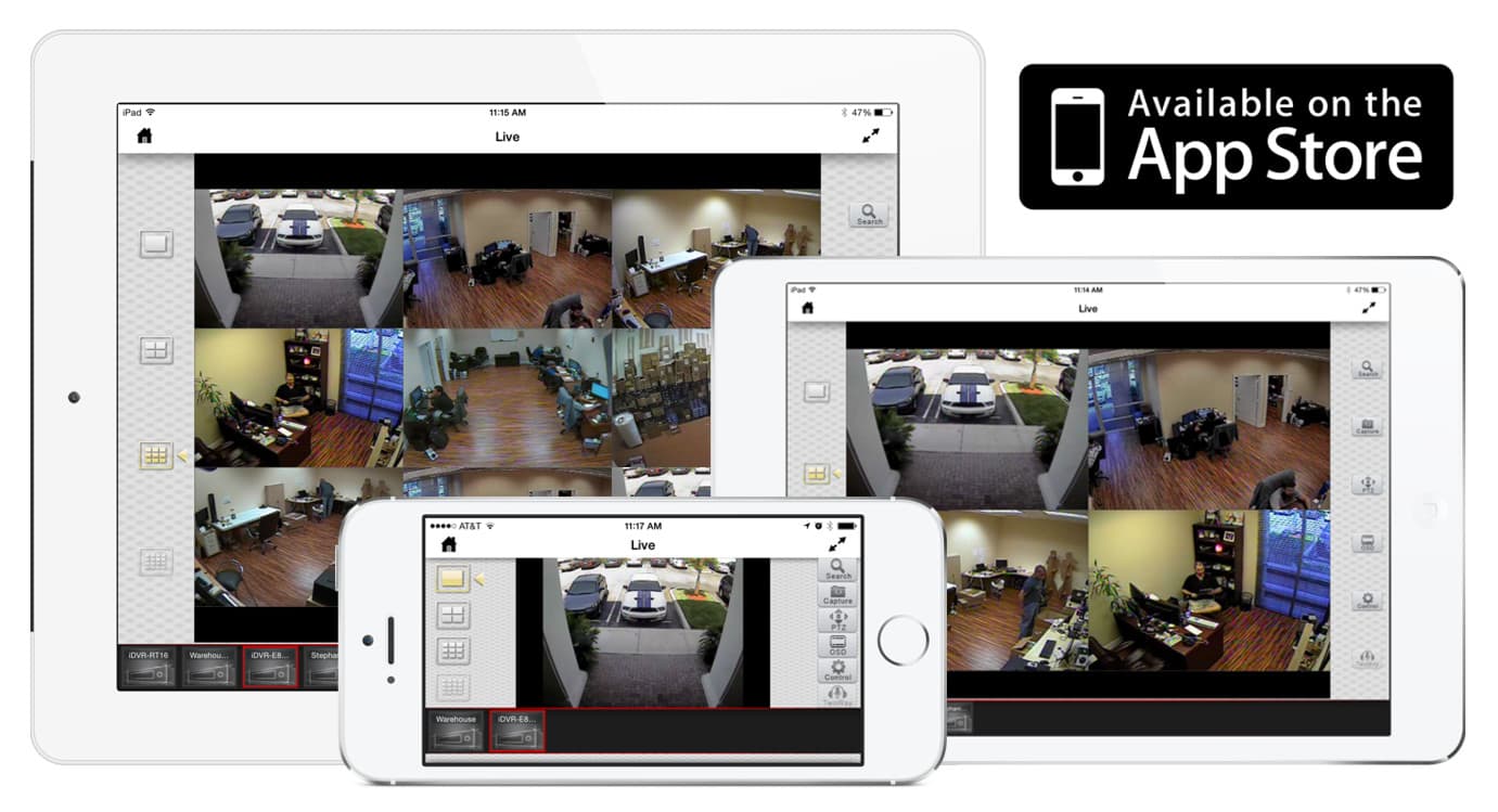 iOS Compatible CCTV DVR