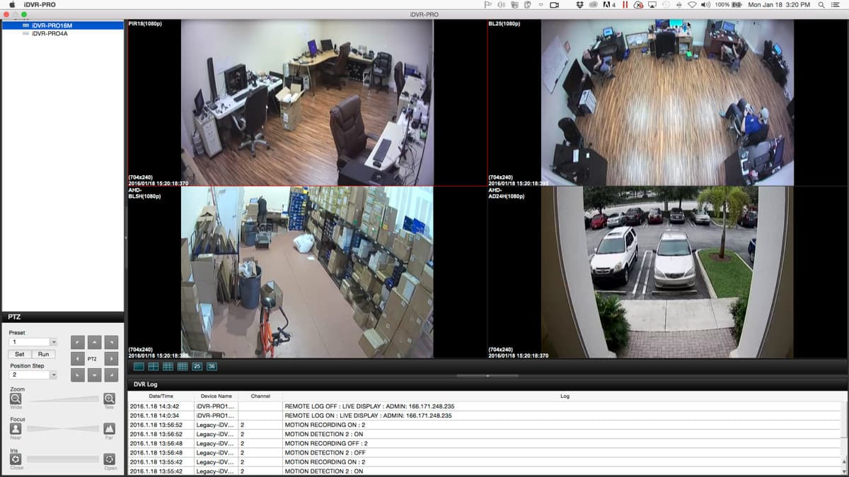 Mac DVR Surveillance Software