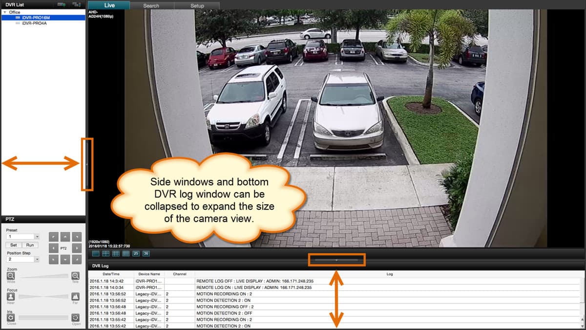 Mac Software HD CCTV Camera Live View