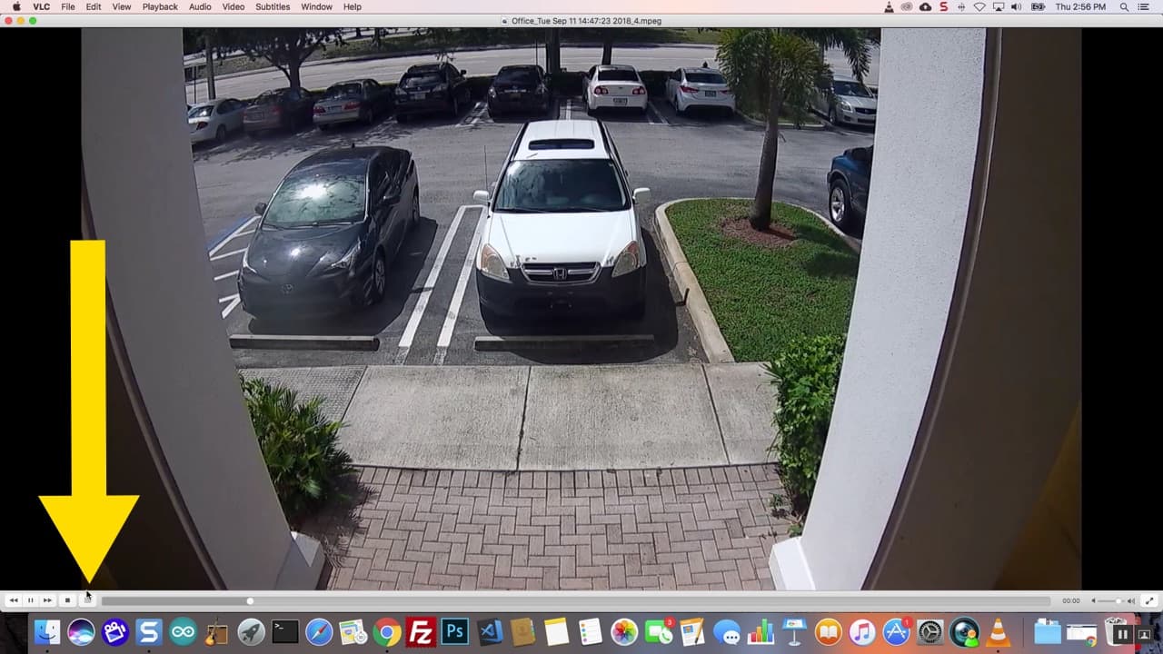 HD Security Camera Recorded Video Playback on Mac