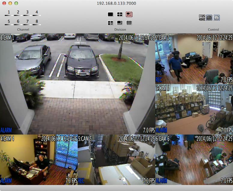 CCTV / HD Security Camera DVR | Android 
