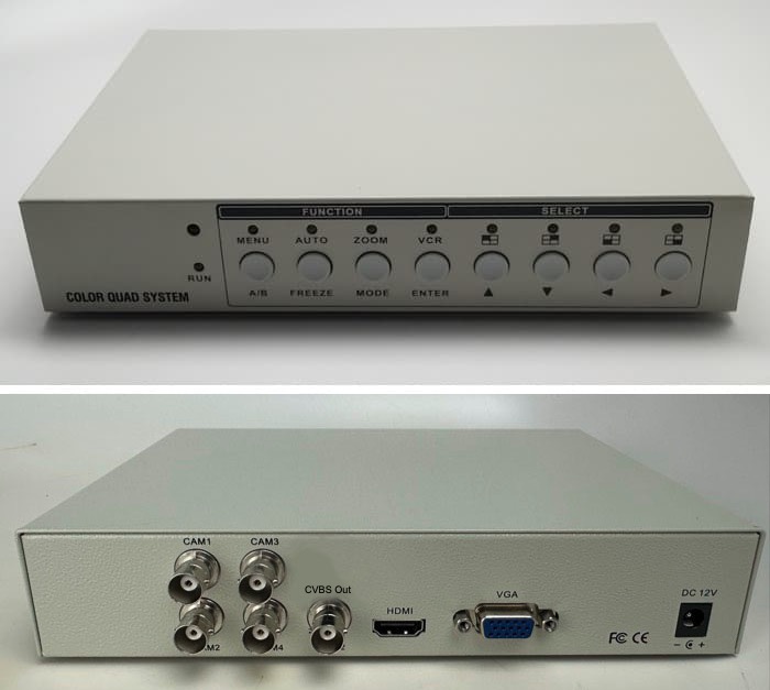 cctv quad multiplexer