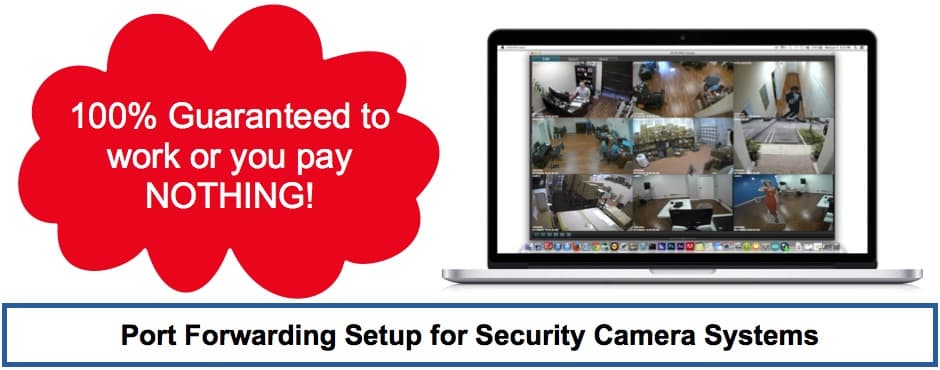 Surveillance DVR Port Forwarding Setup
