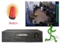 Surveillance DVR Security Camera Motion Detection Recording Setup