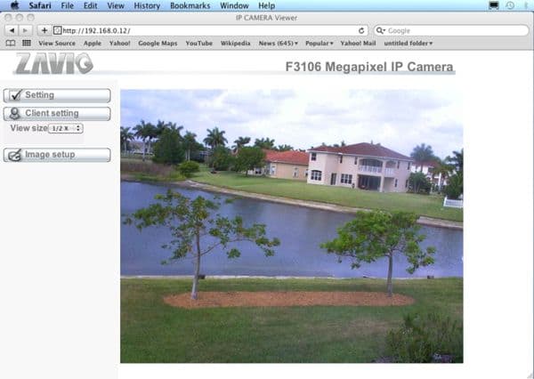 Mac Compatible IP Camera