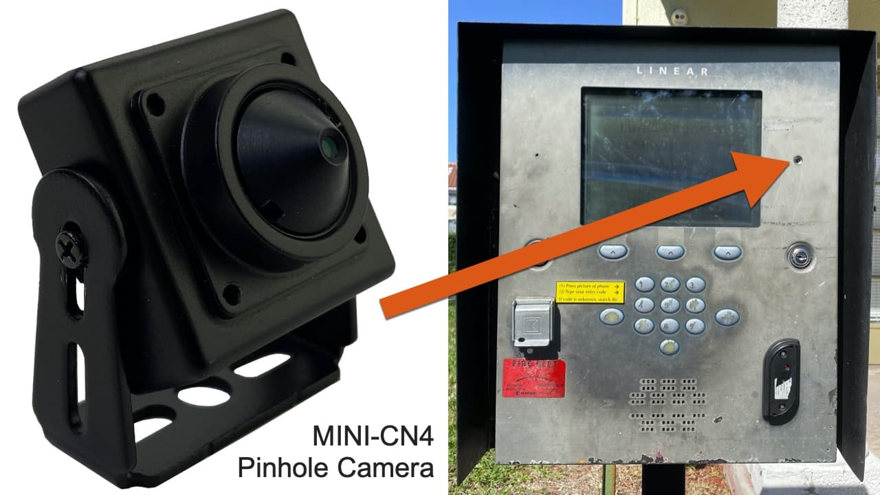 Pinhole Security Camera