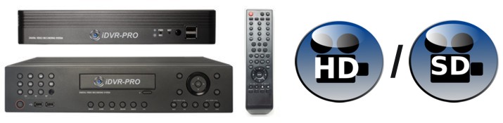 Analog AHD TVI Camera Compatible DVR