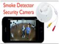 Hidden Smoke Detector Security Camera
