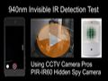 PIR-IR60 Invisible IR Spy CCTV Camera