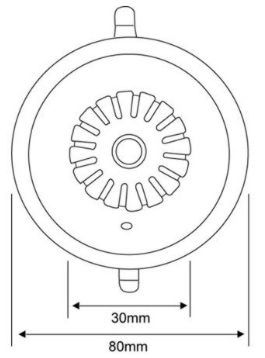 Fire Sprinkler Camera Dimensions