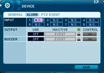 iDVR-E Surveillance Alarm Recording