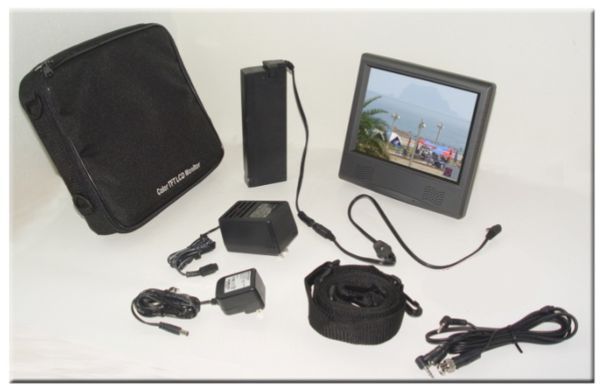 Portable LCD Monitor with VGA