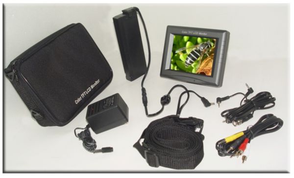 Portable LCD Testing Monitor