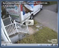 Surveillance Video Captures Accident