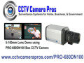 5-100mm varifocal lens cctv video